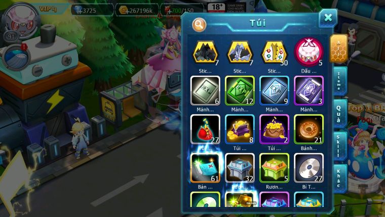 Mã : #TTS6607 - S1777 - V4 - Diancie Dnm Tapu fini xerm cặp lati zoroa nhiều pet ht