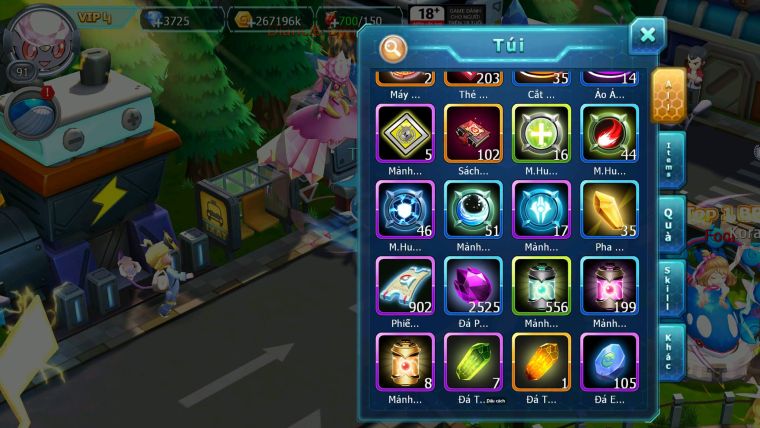 Mã : #TTS6607 - S1777 - V4 - Diancie Dnm Tapu fini xerm cặp lati zoroa nhiều pet ht