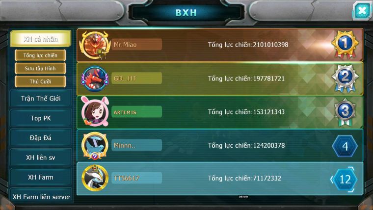 Mã : #TTS6617 - S1235 - V12 - BXH : 12 - Ho-oh WB CHD Rayquaza Bc Cặp Cá Bá Chủ