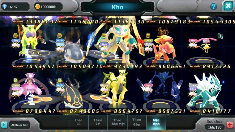 Mã : #TTS6629 - S189 - V14 - BXH : 26 - Hoopa Bá Chủ Ho-oh Dnm Ray Bc WB Bá Chủ Nhiều Pet Bá Chủ