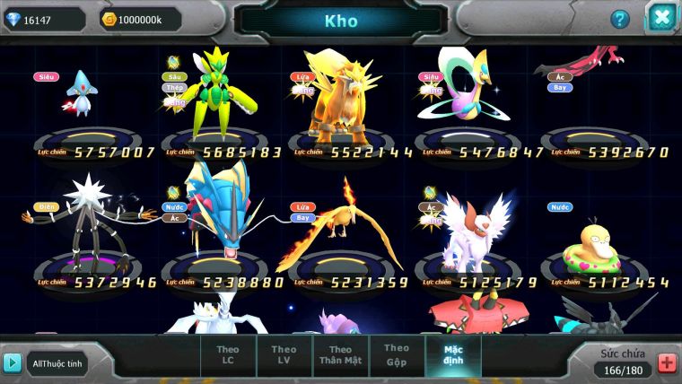 Mã : #TTS6629 - S189 - V14 - BXH : 26 - Hoopa Bá Chủ Ho-oh Dnm Ray Bc WB Bá Chủ Nhiều Pet Bá Chủ