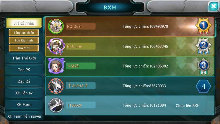 Mã : #TTS6626 - S1768 - V5 - 10K KC - Zygarde Flare Ho-oh  Cặp Lati Bá Chủ Nhiều Pet HT