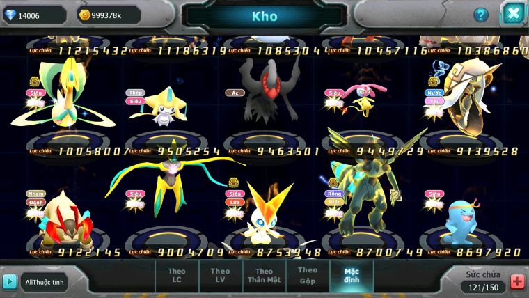 Mã : #TTS6636 - S454 - V15 - BXH : 4 - White & Ho-oh CHD Rayquaza Dnm Black D Mega Nec Hoopa Bá Chủ