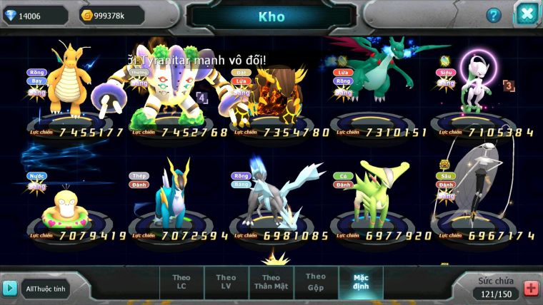 Mã : #TTS6636 - S454 - V15 - BXH : 4 - White & Ho-oh CHD Rayquaza Dnm Black D Mega Nec Hoopa Bá Chủ