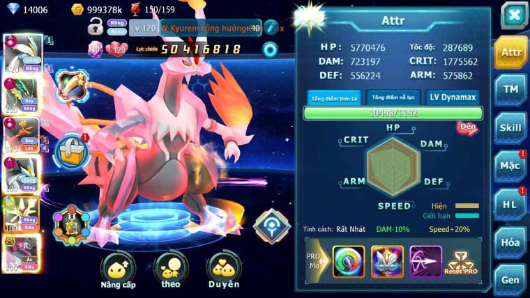 Mã : #TTS6636 - S454 - V15 - BXH : 4 - White & Ho-oh CHD Rayquaza Dnm Black D Mega Nec Hoopa Bá Chủ