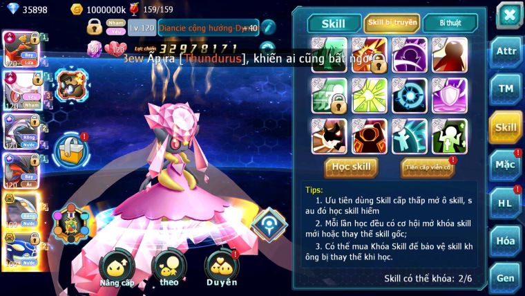 Mã : #TTS6638 - S905 - V13 - BXH : 5 Ho-oh & Diancie CHD Palkia & Yvetal CH Nhiều Pet Bc