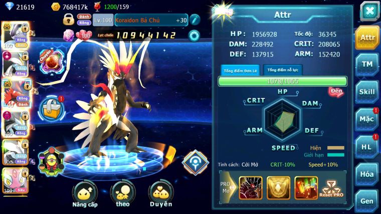 Mã : #TTS6645 - S1731 - V15 - 21K KC - BXH : 6 - Miraidon & Koraidon Bc White CHD BLack Dnm nhiều pet bc