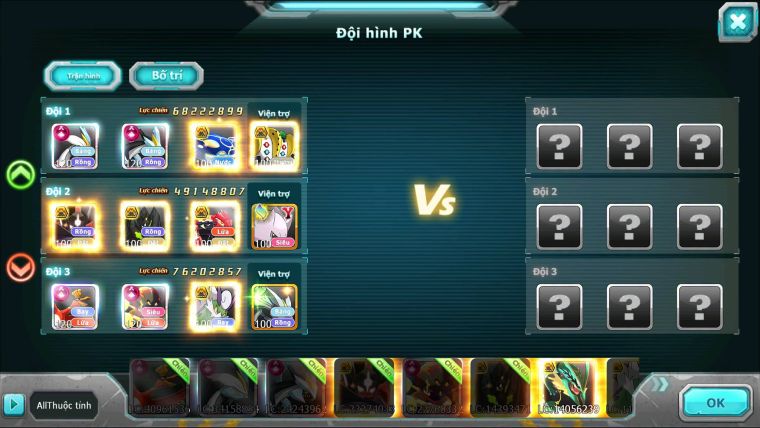 Mã : #TTS6641 - S1055 - BXH : 7 - V15 - Ho-oh WB - Armrouge CHD Cặp Zygarde Bá Chủ Qá êm