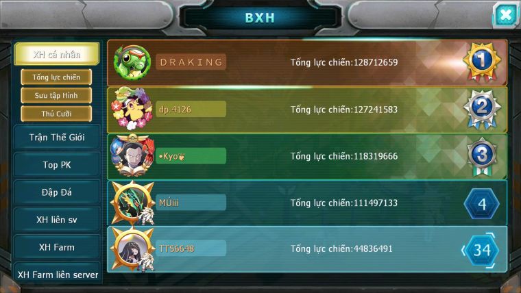 Mã : #TTS6648 - S1351 - V15 - BXH : 25 - Ho-oh CHD Drak ho-oh Bc Unvoa Bc Melmetal Pr dialgaBc Nhiều Pet HT