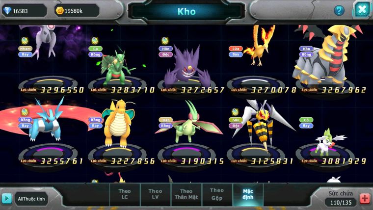 Mã : #TTS6657 - S1445 - V10 - BXH : 41 - Ho-oh Black CHD Yvetal Thần gio Bc Qvld Cặp Lati Bc