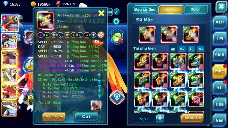 Mã : #TTS6657 - S1445 - V10 - BXH : 41 - Ho-oh Black CHD Yvetal Thần gio Bc Qvld Cặp Lati Bc