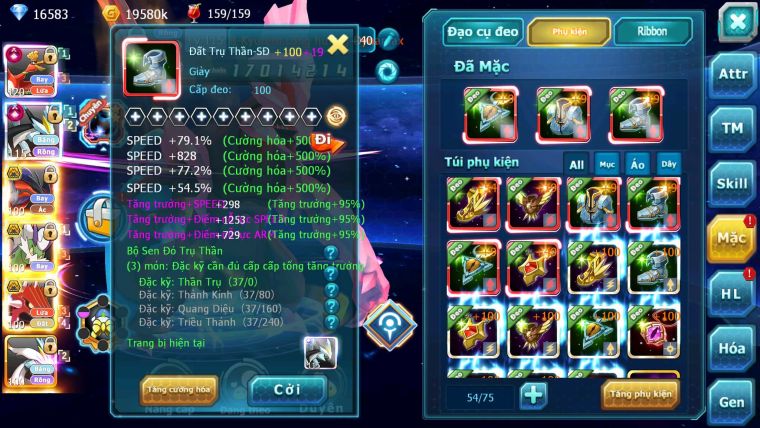 Mã : #TTS6657 - S1445 - V10 - BXH : 41 - Ho-oh Black CHD Yvetal Thần gio Bc Qvld Cặp Lati Bc