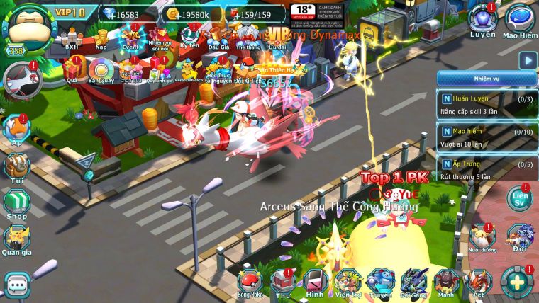 Mã : #TTS6657 - S1445 - V10 - BXH : 41 - Ho-oh Black CHD Yvetal Thần gio Bc Qvld Cặp Lati Bc