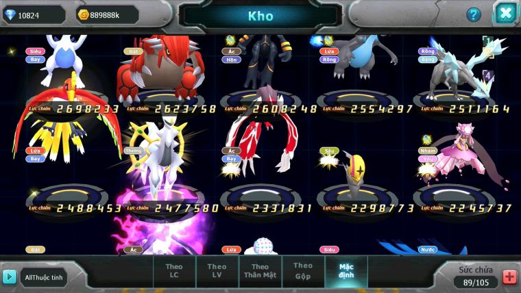 Mã : #TTS6661 - S1582 - V4 - 10K KC - Ho-oh Dnm Unvoa Ray Qvld Bc Cặp Lati bc Thần gio bc