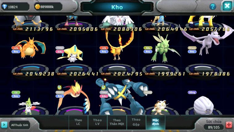 Mã : #TTS6661 - S1582 - V4 - 10K KC - Ho-oh Dnm Unvoa Ray Qvld Bc Cặp Lati bc Thần gio bc