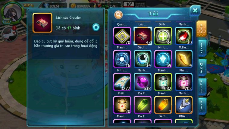 Mã : #TTS6661 - S1582 - V4 - 10K KC - Ho-oh Dnm Unvoa Ray Qvld Bc Cặp Lati bc Thần gio bc