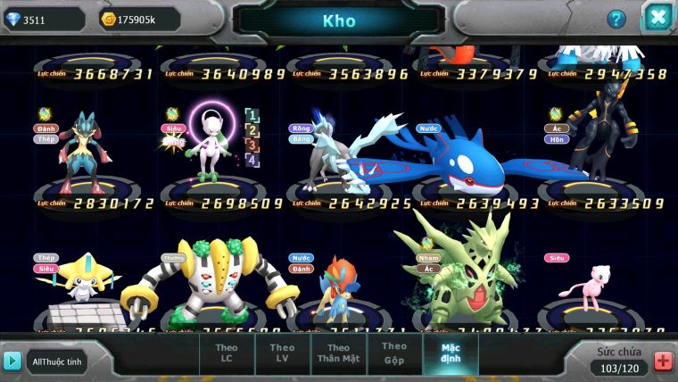 Mã : #TTS6659 - S1601 - V12 - Mashadow Dnm Giratina Bc Unvoa Qvld Bc Cặp Lati Bc