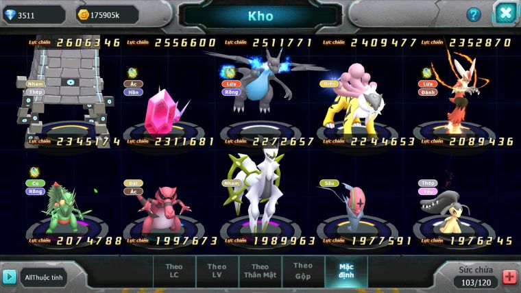 Mã : #TTS6659 - S1601 - V12 - Mashadow Dnm Giratina Bc Unvoa Qvld Bc Cặp Lati Bc
