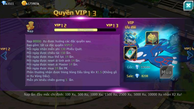 Mã : #TTS6659 - S1601 - V12 - Mashadow Dnm Giratina Bc Unvoa Qvld Bc Cặp Lati Bc
