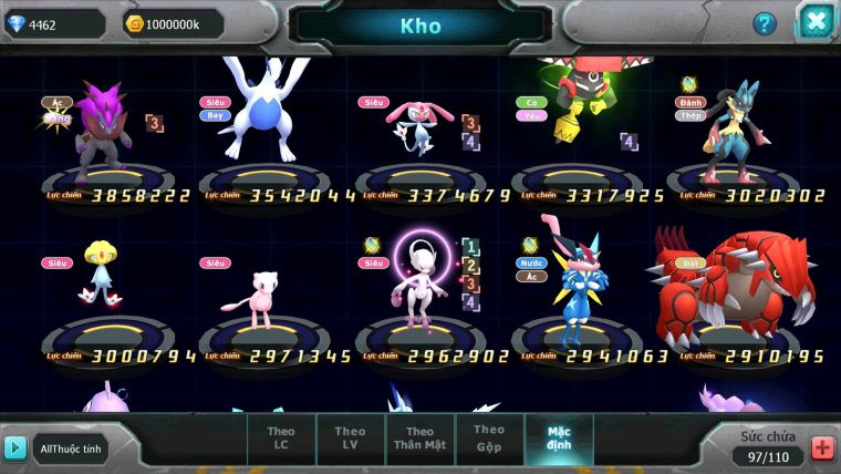 Mã : #TTS6658 - S1350 - V5 - 650 Sách Ho-oh Dnm Palkia Bc Kyogre Bc Unvoa Cặp Lati bá chủ mew giáp bc