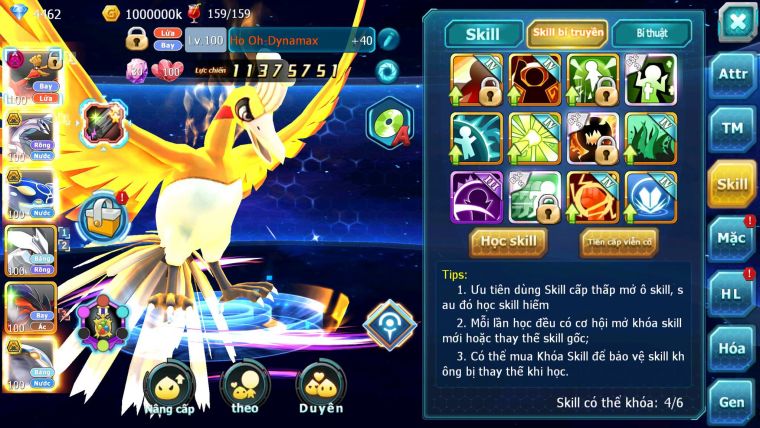 Mã : #TTS6658 - S1350 - V5 - 650 Sách Ho-oh Dnm Palkia Bc Kyogre Bc Unvoa Cặp Lati bá chủ mew giáp bc
