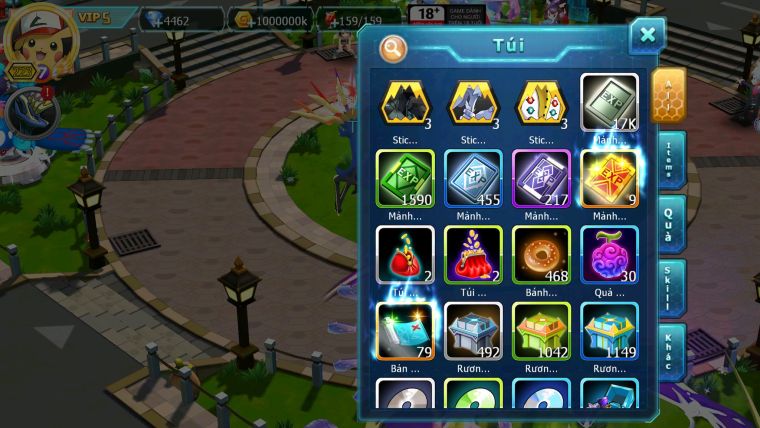 Mã : #TTS6658 - S1350 - V5 - 650 Sách Ho-oh Dnm Palkia Bc Kyogre Bc Unvoa Cặp Lati bá chủ mew giáp bc