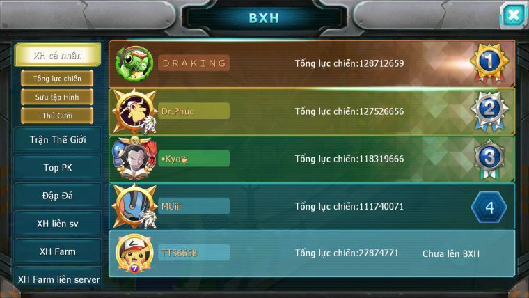 Mã : #TTS6658 - S1350 - V5 - 650 Sách Ho-oh Dnm Palkia Bc Kyogre Bc Unvoa Cặp Lati bá chủ mew giáp bc