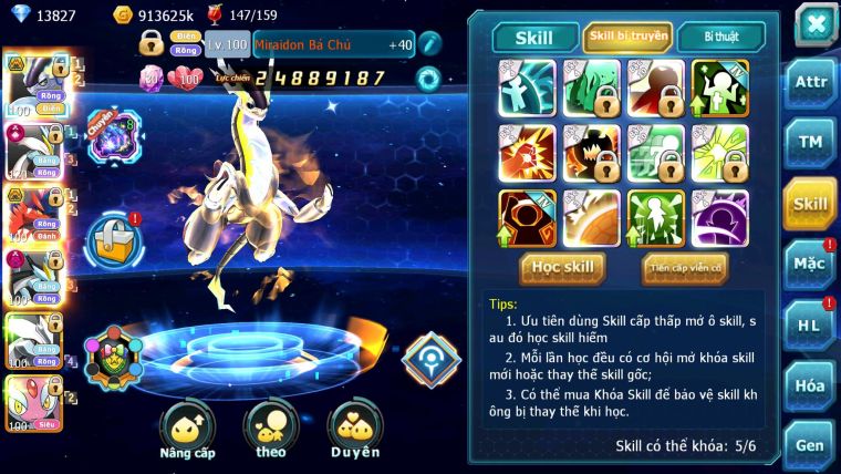 Mã : #TTS6667 - S1731 - V15 - BXH : 5 - Miraidon & Koraidon Bc White CHD Black D Unvoa Nhiều Pet HT