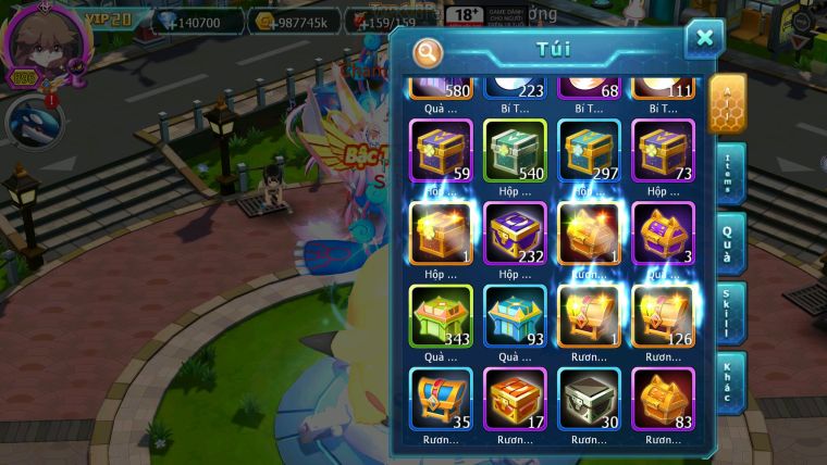 Mã : #TTS6666 - S511 - V20 - BXH : 1-2SV - TOP2 CHAM - 3K8 Sách 140K Kc - WB & Ho-oh & Diancie CHD Yvetal Lugia CH Unvoa Bá Chủ Nhiều Pet HT