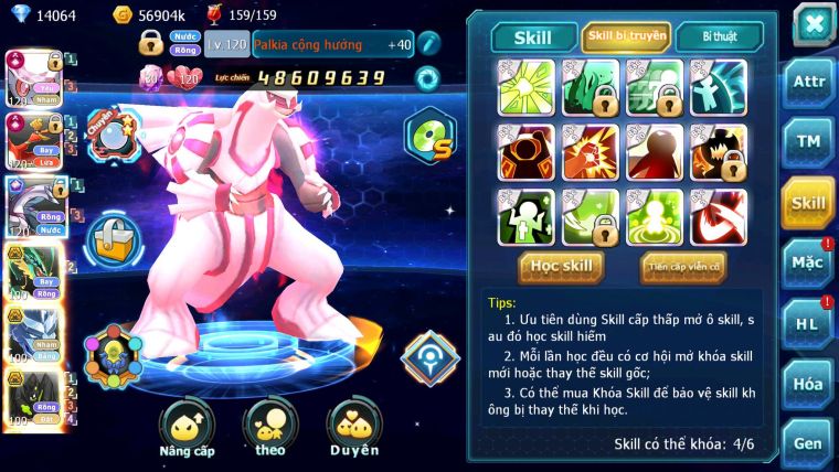Mã : #TTS6662 - S179 - V18 - BXH : 3 - Diancie & Ho-oh CHD Palkia CH Rayquaza Bc Nhiều Pet Bc