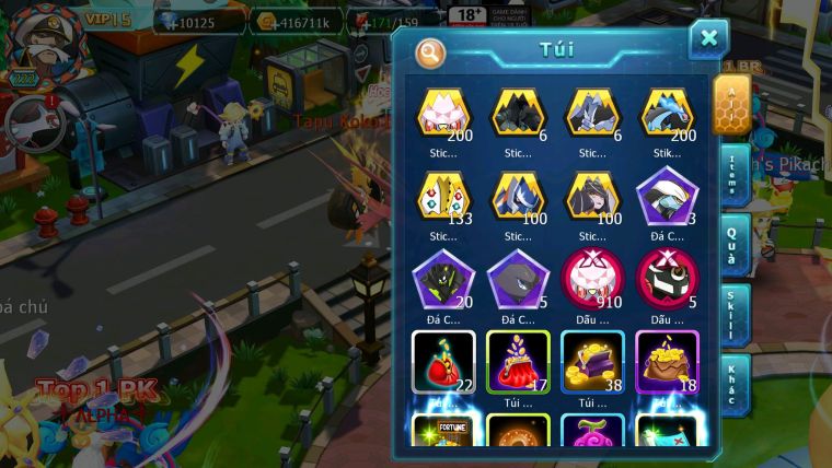Mã : #TTS6673 - S1758 - V15 - 10K KC - 786 Sách BXH : 7PK - Miradon & Koraidon Bc Tapu Bulu CHD Xerm Tapu koko Bc Nhiều Pet HT