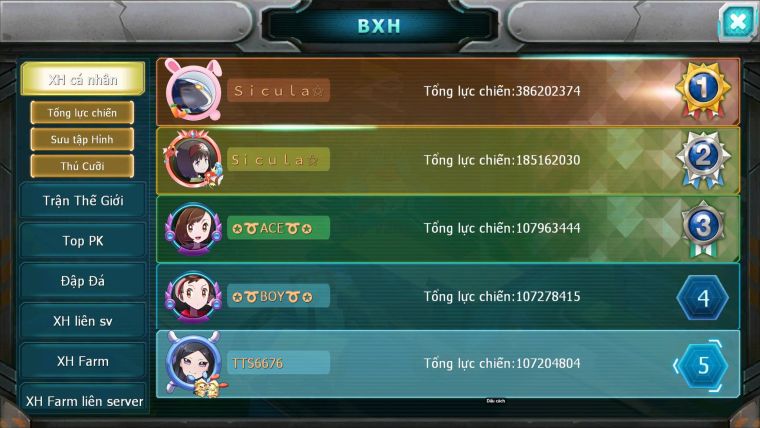 Mã : #TTS6676 - S326 - V13 - BXH : 3 - Diancie & Ho-oh CHD Palkia CH Tapu fini bc Nhiều Pet Bá Chủ