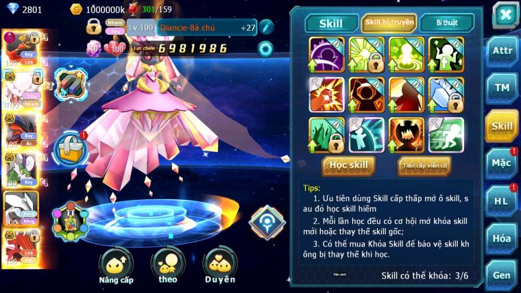 Mã : #TTS6674 - S1686 - V13 - 696 Sách Ho-oh Dnm Diancie Yvetal Thần Gio Unvoa Nhiều Pet HT