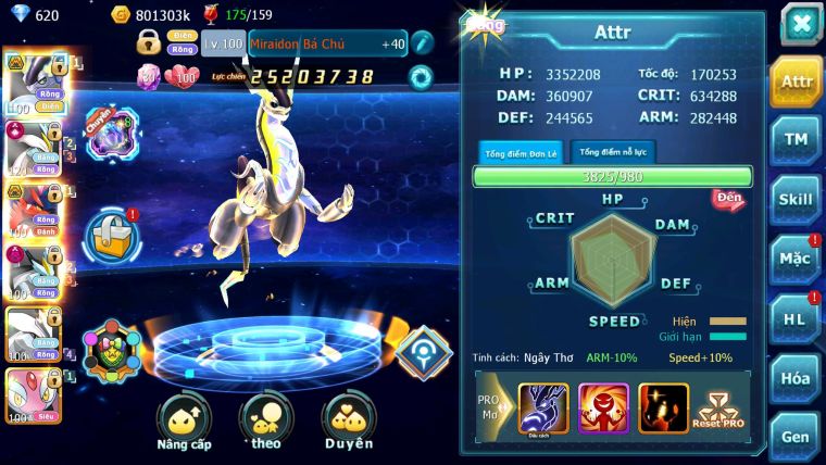 Mã : #TTS6684 - S1731 - V15 - BXH : 6 - Miraidon & Koraidon Bc White CHD Black Dnm Nhiều Pet Huyền Thoại