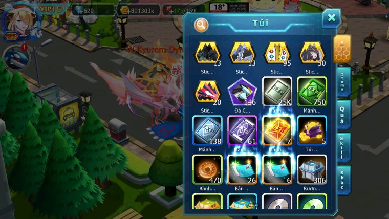 Mã : #TTS6684 - S1731 - V15 - BXH : 6 - Miraidon & Koraidon Bc White CHD Black Dnm Nhiều Pet Huyền Thoại