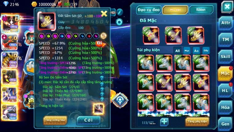 Mã : #TTS6683 - S1491 - V15 - BXH : 11PK - Zygarde Flare Dynamax Ho-oh CHD Giratina CH Zygarde Bc Pr dialga Bc Nhiều Pet HT