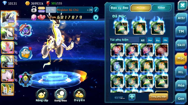 Mã : #TTS6691 - S1891 - BXH : 1 V13 - 10K KC - 420 Sách - Miraidon Bá Chủ Sáng Thế Mes Mew Y Ngon Lành
