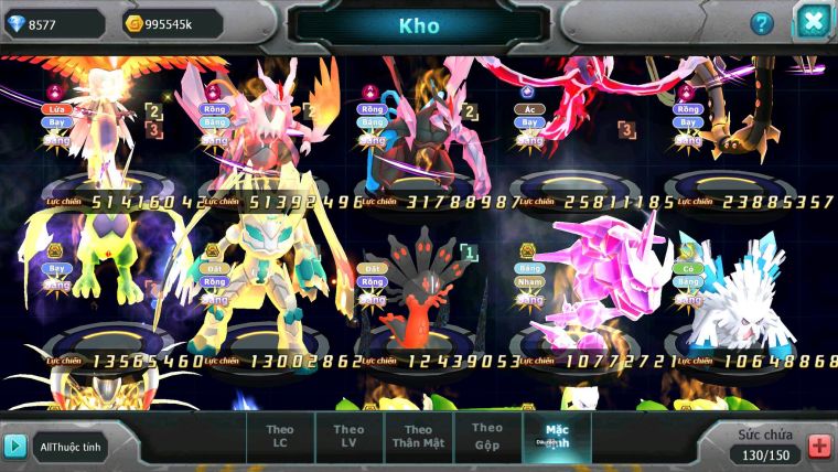 Mã : #TTS6694 - S804 - V15 - BXH : 3 - Ho-oh WB CHD Yvetal CH Ray Dnm Nhiều Pet HT