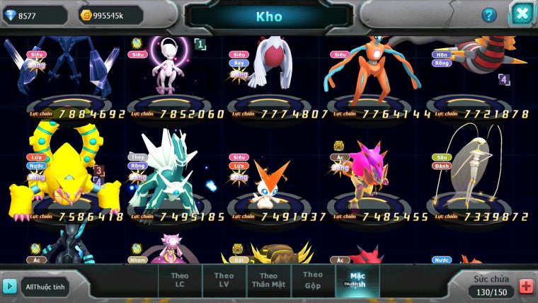 Mã : #TTS6694 - S804 - V15 - BXH : 3 - Ho-oh WB CHD Yvetal CH Ray Dnm Nhiều Pet HT