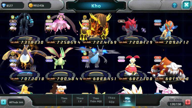 Mã : #TTS6694 - S804 - V15 - BXH : 3 - Ho-oh WB CHD Yvetal CH Ray Dnm Nhiều Pet HT