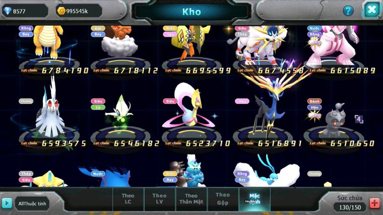 Mã : #TTS6694 - S804 - V15 - BXH : 3 - Ho-oh WB CHD Yvetal CH Ray Dnm Nhiều Pet HT