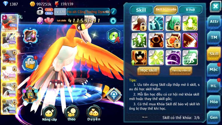 Mã : #TTS6697 - S1439 - V14 - BXH : 19 - 1K4 Sách Ho-oh CHD Miraidon Bc Yvetal Bc DInacie Bc WB Bc