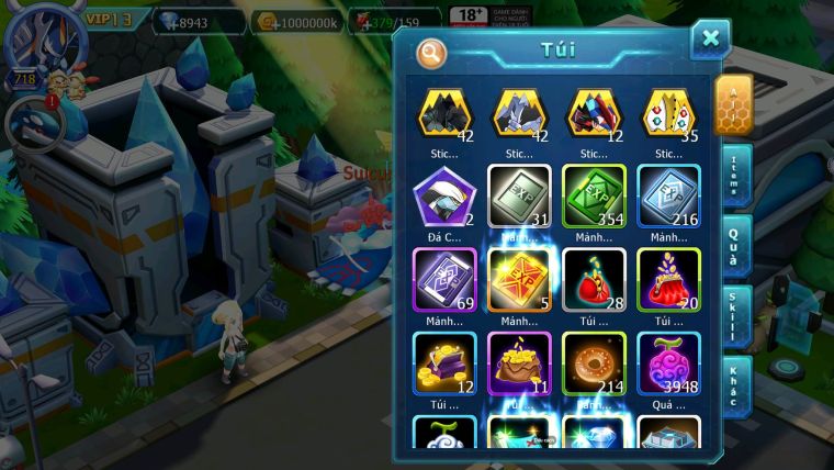 Mã : #TTS6703 - S890 - V13 - BXH : 10 - Ho-oh & Diancie CHD Palkia CH Rayquaza Bc Nhiều Pet Huyền Thoại