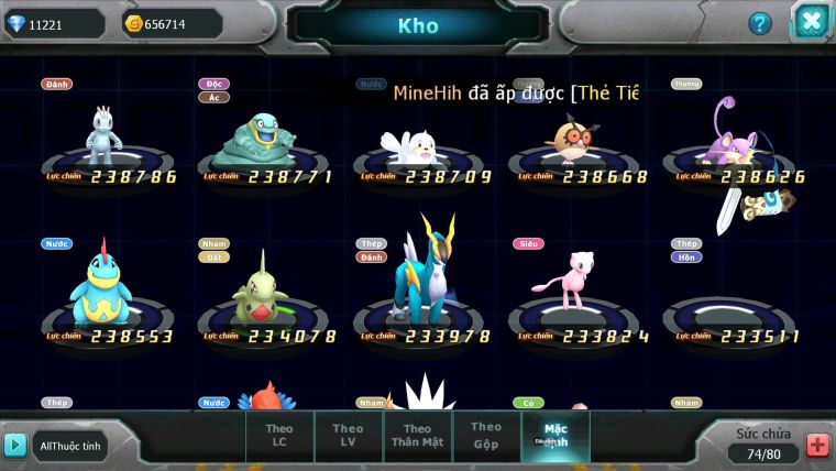 Mã : #TTS6701 - S1392 - V11 - Ho-oh Dnm Unvoa Thần Gio Bc Qvld Qvbc Bc Nhiều Pet Ht Bc