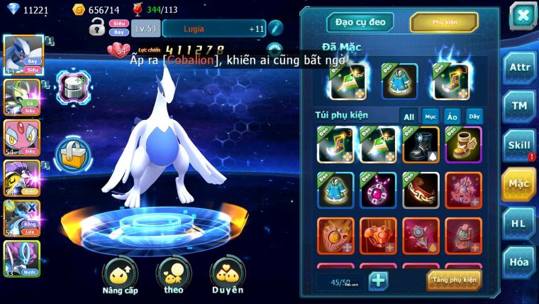 Mã : #TTS6701 - S1392 - V11 - Ho-oh Dnm Unvoa Thần Gio Bc Qvld Qvbc Bc Nhiều Pet Ht Bc