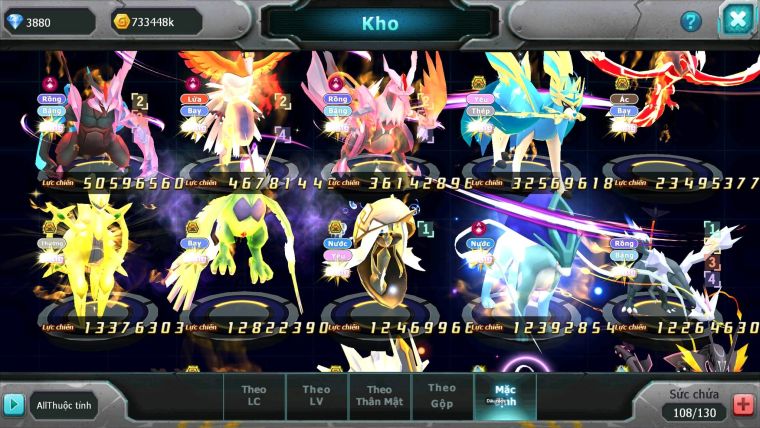 Mã : #TTS6706 - S1061 - V14 - BXH : 3LC - 2K8 Sách Black & White & Ho-oh CHD Vua Kiếm Bc Yvetal Bc Suicun Dnm