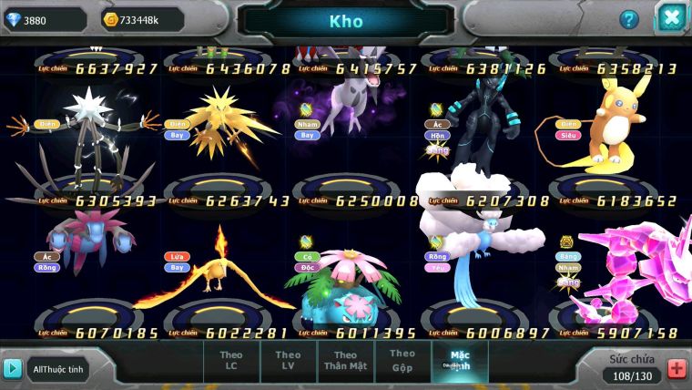 Mã : #TTS6706 - S1061 - V14 - BXH : 3LC - 2K8 Sách Black & White & Ho-oh CHD Vua Kiếm Bc Yvetal Bc Suicun Dnm