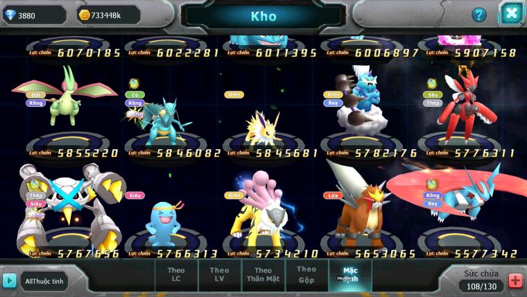 Mã : #TTS6706 - S1061 - V14 - BXH : 3LC - 2K8 Sách Black & White & Ho-oh CHD Vua Kiếm Bc Yvetal Bc Suicun Dnm