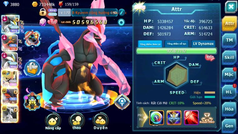 Mã : #TTS6706 - S1061 - V14 - BXH : 3LC - 2K8 Sách Black & White & Ho-oh CHD Vua Kiếm Bc Yvetal Bc Suicun Dnm