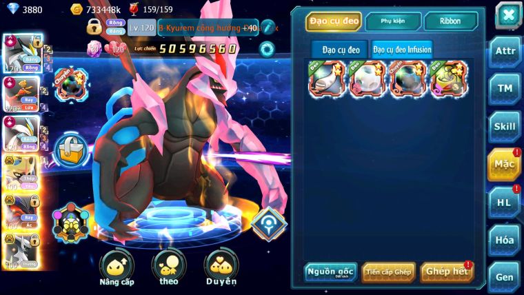 Mã : #TTS6706 - S1061 - V14 - BXH : 3LC - 2K8 Sách Black & White & Ho-oh CHD Vua Kiếm Bc Yvetal Bc Suicun Dnm
